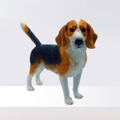 Resin Beagle Dog