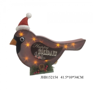 Happy Holiday Iron bird