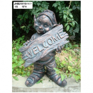 Resin gome Welcome Sign